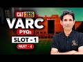 CAT 2025 PYQs VARC | Complete Solution &amp; Analysis | Himanshu Sir | MBA Pathshala