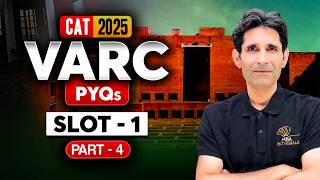 CAT 2025 PYQs VARC | Complete Solution &amp; Analysis | Himanshu Sir | MBA Pathshala