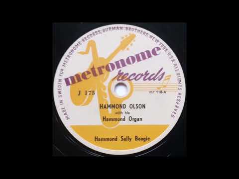 Hammond Olson — Hammond Olson - Hammond Sally boogie