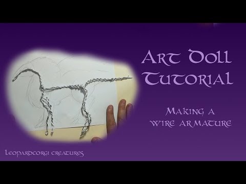 Creature Doll Tutorial - Wire Armatures