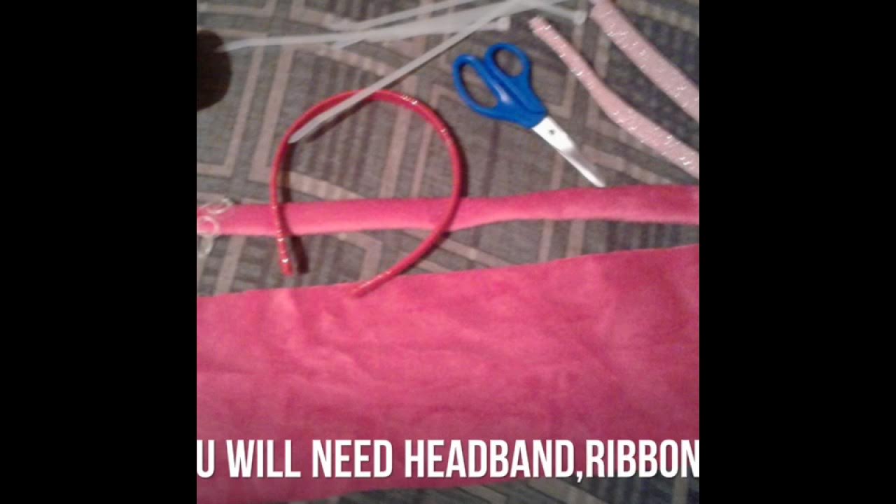 How to make bunny ears YouTube