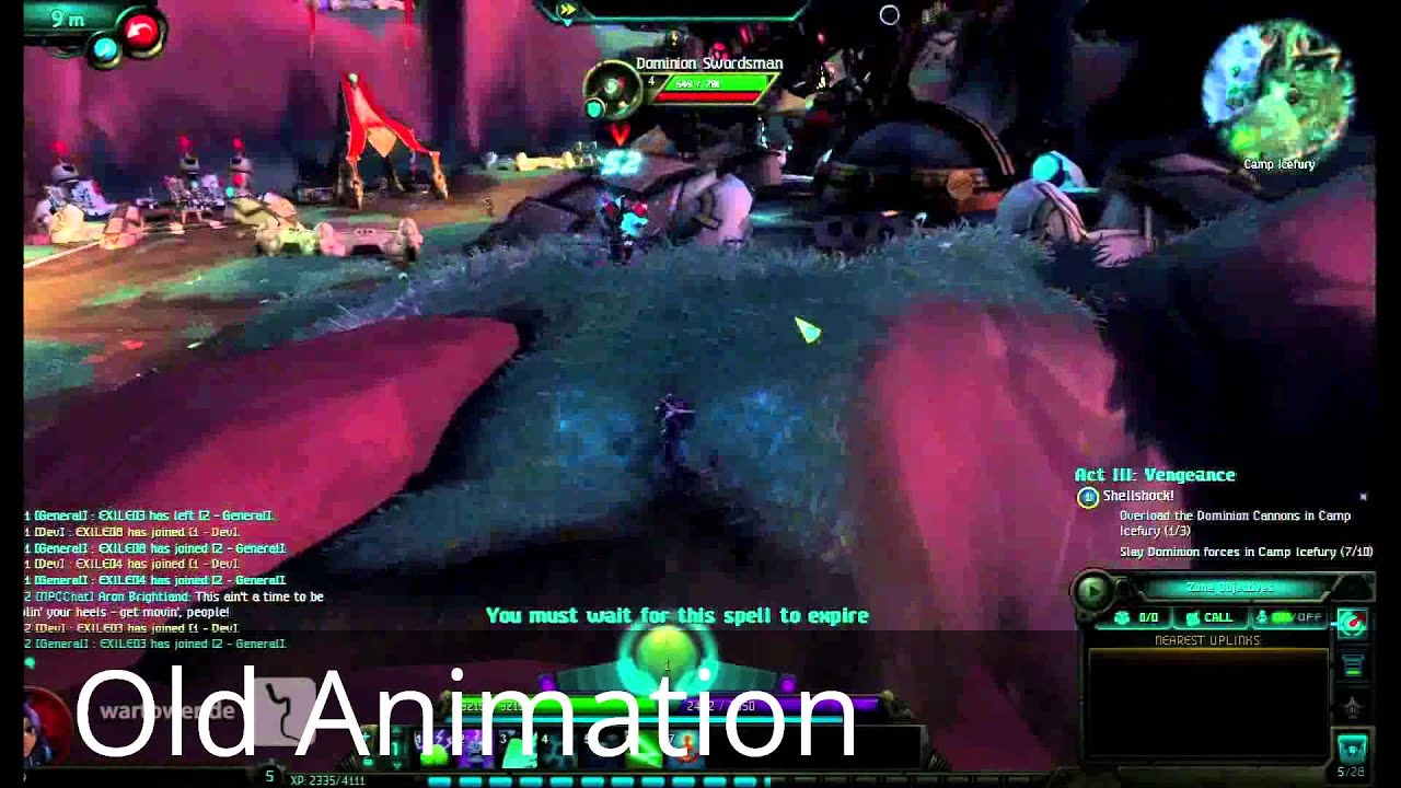 'Repulse' Skill animation comparison - Wildstar - YouTube
