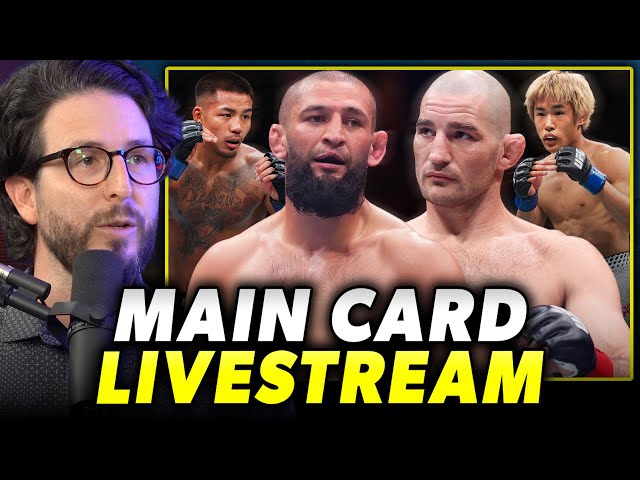 UFC 328 Main Card Fight Companion - YouTube