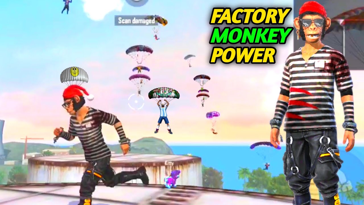 Factory Roof Fist Fight - Monkey Bundle in Factory Game Play