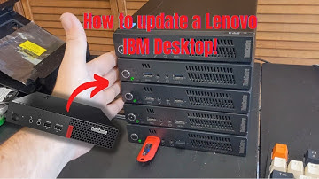 How to Update a Lenovo IBM Desktop BIOS Firmware 💻
