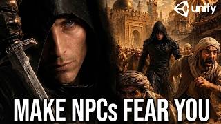 Make NPCs Run Away From the Player in Unity! | Unity AI Tutorial