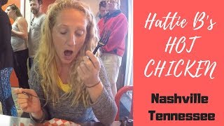 Tasting Hattie B's Hot Chicken // Nashville Tennessee Vlog