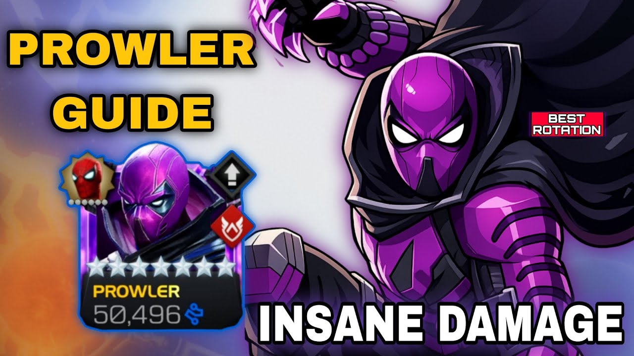 STOP Using Prowler Wrong! 😈 Full Guide + Insane Damage ( Feb 2026 ) | MCOC 