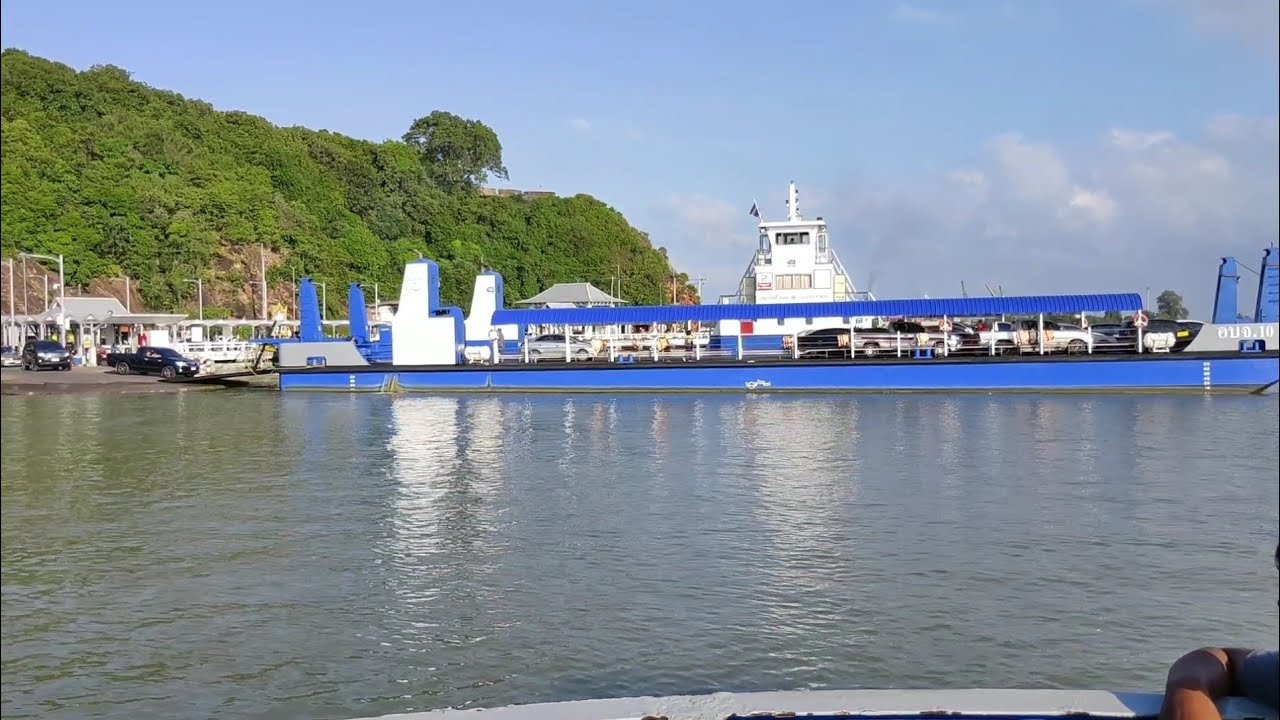 บรรยากาศท่าแพขนานยนต์สงขลาตอนเช้าๆ