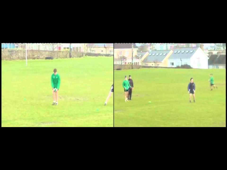 Rugby Coach Punt Kick 2 YouTube