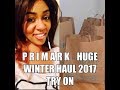 Huge Primark Winter Haul November 2017