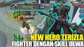 New Hero Terizla  Fighter Dengan Skill Yang Mengerikan Bisa Jadi Meta Baru  Mobile Legends