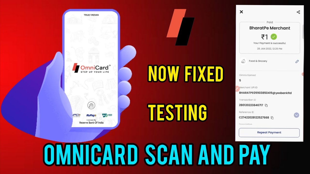 Omnicard Scan and Pay Test|Problem fixed🙂|QR Payment Test|𝙰.𝙺 𝚃𝚎𝚌𝚑|