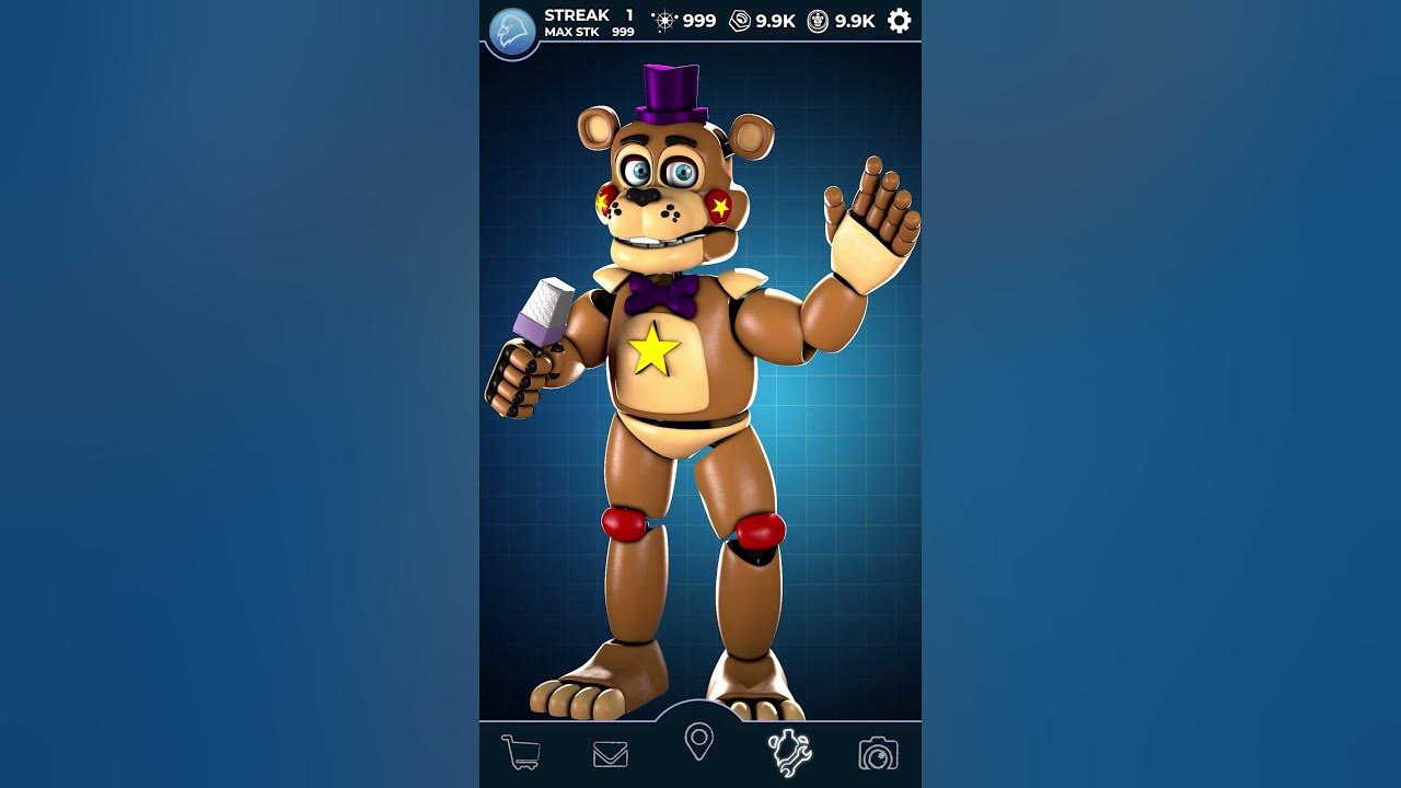 New FNAF 6 Animatronic!!!! Rockstar Freddy