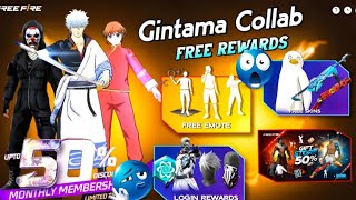 GINTAMA COLLAB FREE REWARDS CLAIM NOW 🌂 ZOMBIE SAMURAI BUNDLE RETURN ⚡ BLACK CRIMINAL COMING 🔥TELUGU