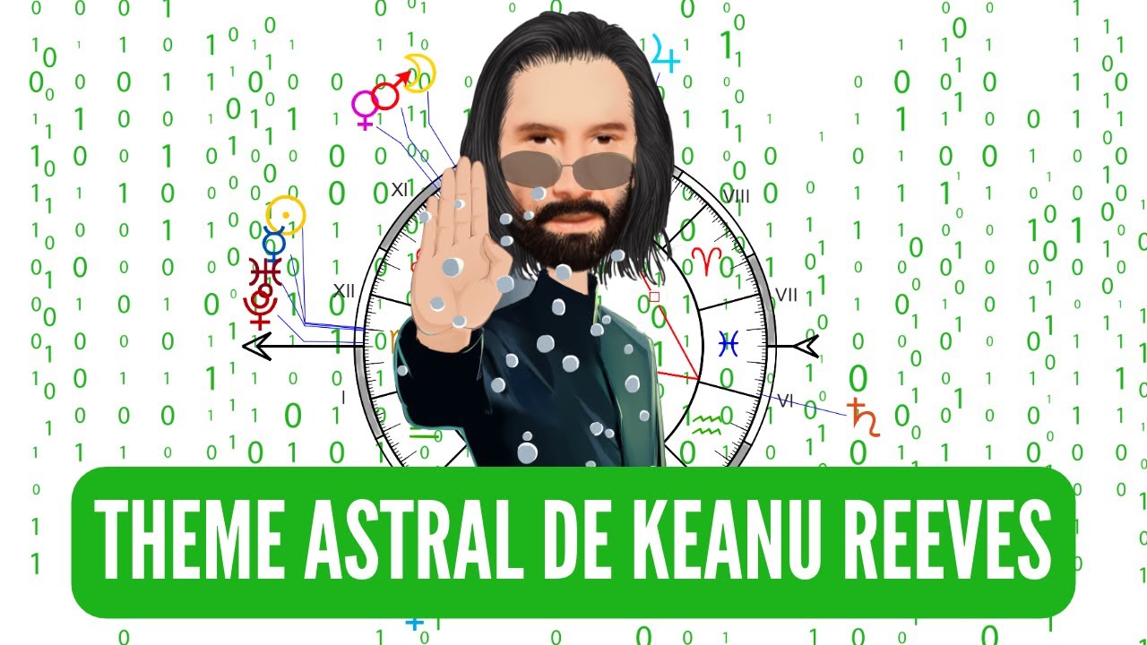🔦 ANALYSE DU THEME ASTRAL DE KEANU REEVES
