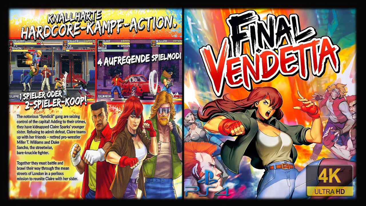 Финальная Вендетта |4k60fps| Лонгплей (PlayStation 4)
