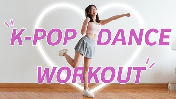 12 min KPOP dance workout for full body fat burn
