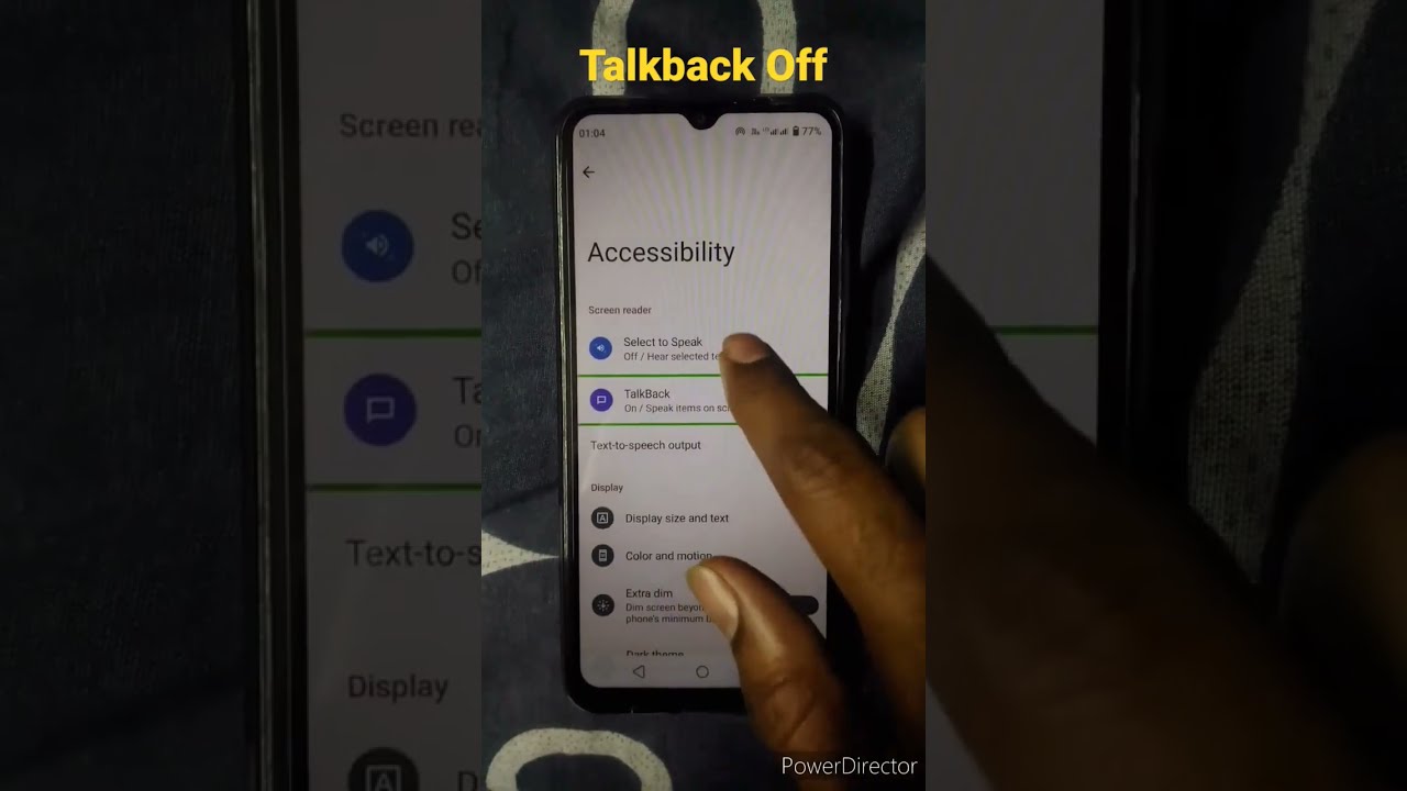 Realme C53 Talkback Off How To Turn On 