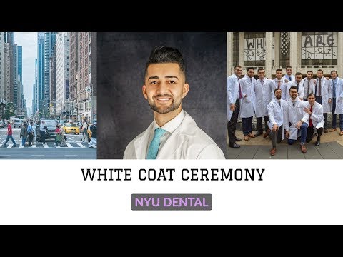 WHITE COAT CEREMONY IN NYC I NYU Dental School