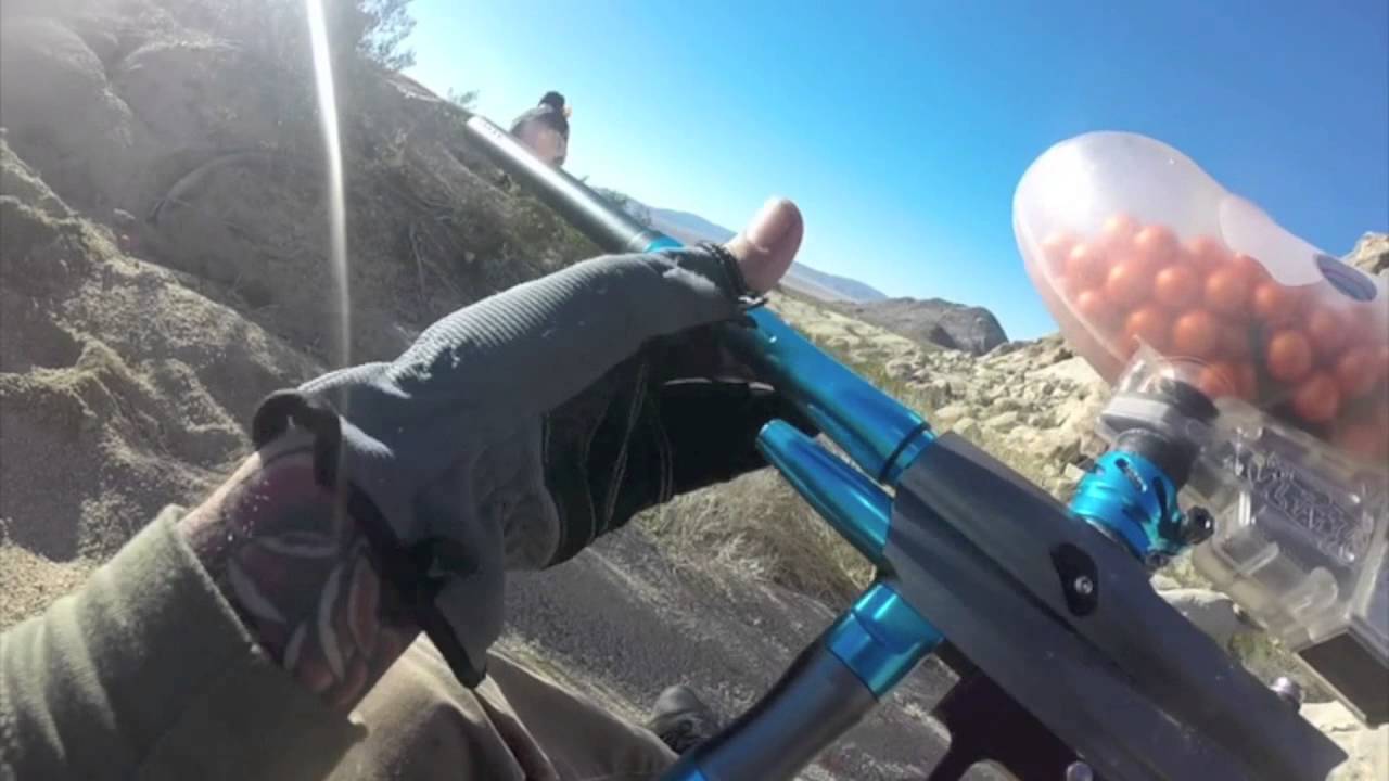 Paintball Desert blitz GoPro Azodin kaos Deluxe 2 KDII YouTube
