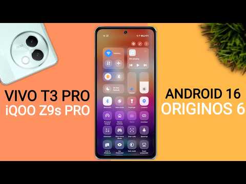 Vivo T3x/iQOO Z9x 5G OriginOS 6 Update - 25+ Amazing Features | Android 16 New Update T3x