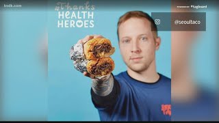 You can donate a meal to first responders when you buy food from Seoul Taco
