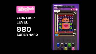 Yarn Loop Level 980 Super Hard Solution | Walkthrough