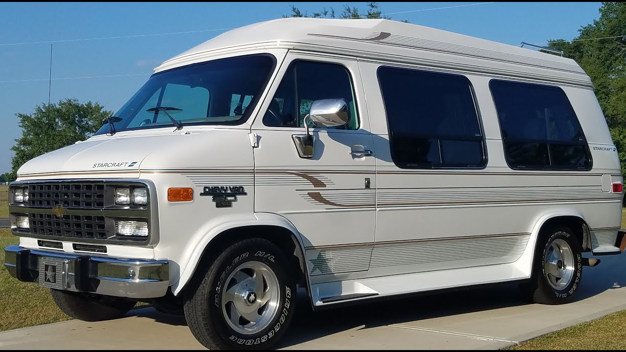 1993-chevrolet-g20-starcraft-conversion-van-youtube