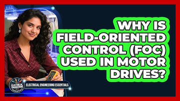 Why Is Field-Oriented Control (FOC) Used In Motor Drives? - Electrical Engineering Essentials