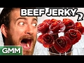 Flowers Made Out of Beef Jerky