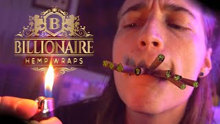 Smoking EVERY FLAVOR // Billionaire Wraps (taste test)