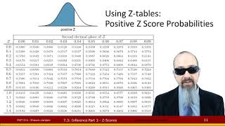 7.3 Inference Part 3: Z Scores