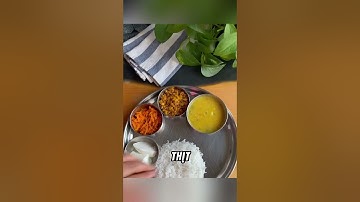 Thali – Mâm cơm lá chuối truyền thống #shorts