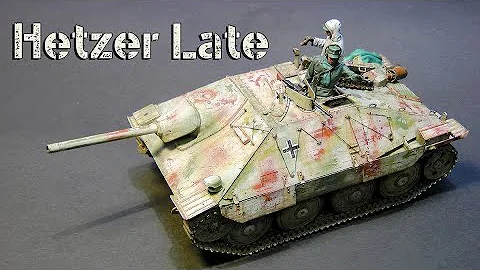Let's Build: Model  German Jagdpanzer 38(t) Hetzer Late Production 1/35 Takom