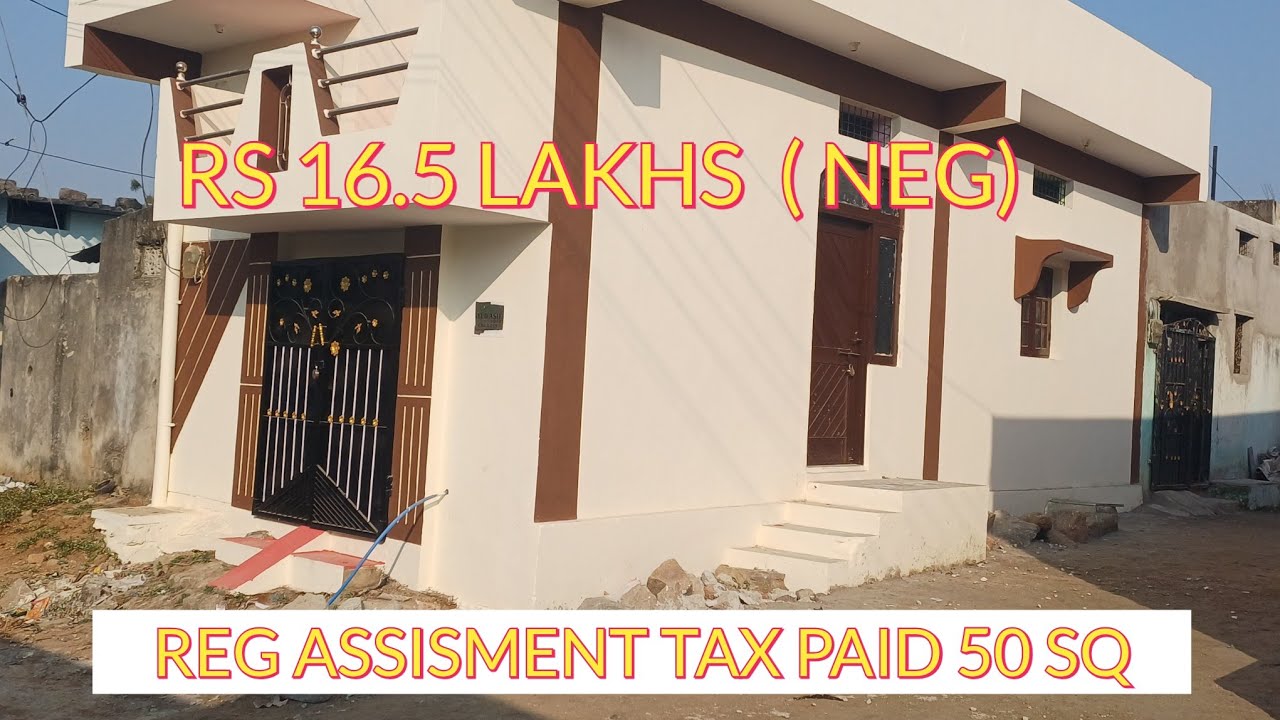 P [ SOLDOUT]Reg 50 sq double roads rcc house with all facilities  at phadi shareef near masjid 