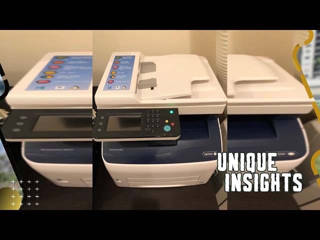 the Xerox WorkCentre 6027/NI Wireless Printer | Key Insights - YouTube