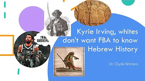 Kyrie Irving - Whites Dont Want FBA to Know Hebrew...