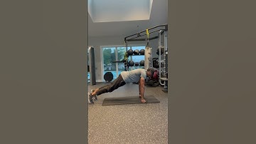 Straight arm plank