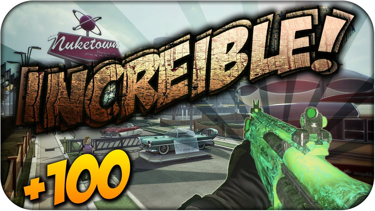 INCREIBLE!! +100 Bajas Solo a KSG + Cadena de bajas - Black Ops 2 - Rubinho vlc