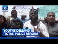 Youths Continue #EndSARS Protest In Kaduna, Demand 'Total' Police Reform