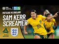 Sam Kerr Scores SCREAMER Against England In Women’s World Cup!
