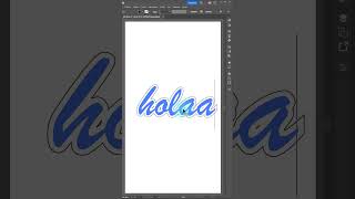 Crea un CONTORNO de TEXTO Automático en Illustrator 🟠