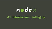 NodeJS + ExpressJS Tutorials - YouTube