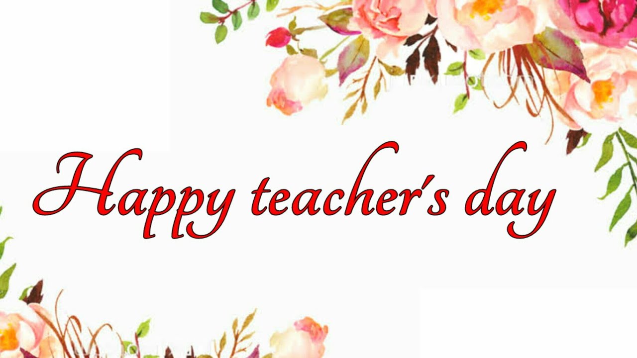 Happy teachers day WhatsApp status | Happy Teachers day | Teachers ...