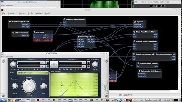 using the LINUX LV2 PLUGIN -  Trigger Midi Mono - as a morse code practice oscillator