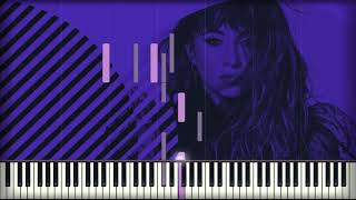 Video thumbnail of "Aitana - Con La Miel En Los Labios | Piano Cover | Instrumental"