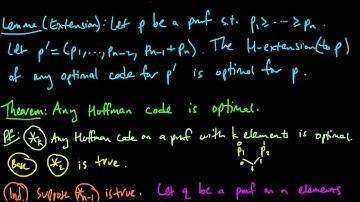 (IC 4.11) Optimality of Huffman codes (part 6) - induction
