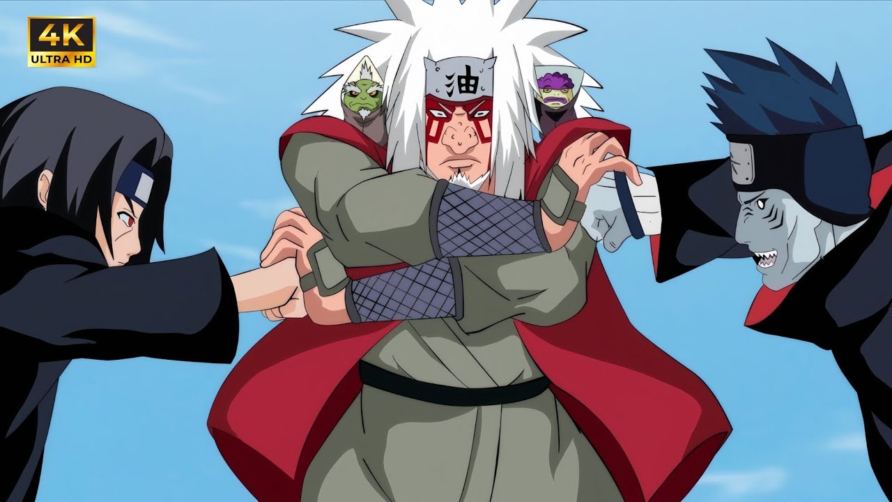 Naruto & Jiraiya Vs Itachi & Kisame Full Fight In Hindi 🔥 | Naruto Badass Moment in Hindi 