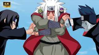 Naruto & Jiraiya Vs Itachi & Kisame Full Fight In Hindi Naruto Bad Moment In Hindi